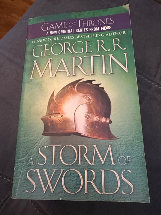 Game of Thrones Other - Game of Thrones - A Storm of Swords by George R.R. Martin - 3rd Book